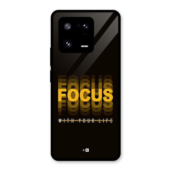 Focus Life Glass Back Case for Xiaomi 13 Pro