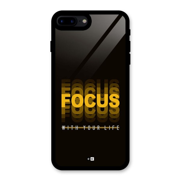 Focus Life Glass Back Case for iPhone 7 Plus