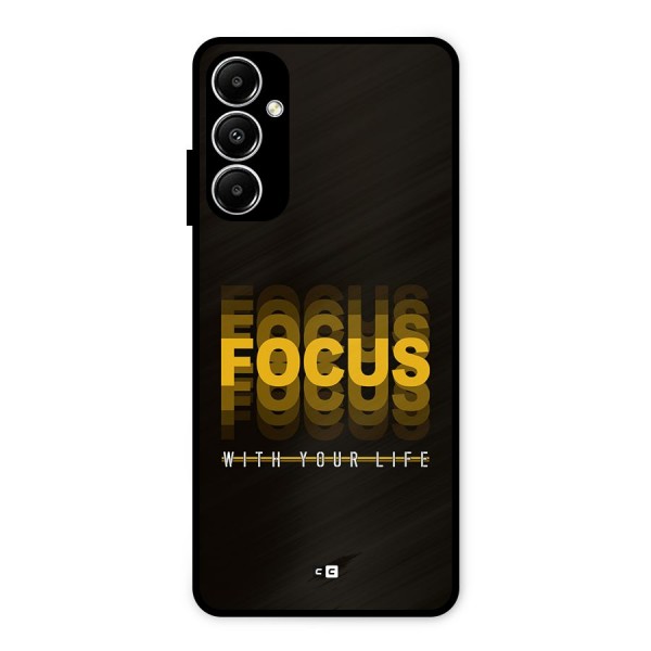 Focus Life Metal Back Case for Galaxy A05s