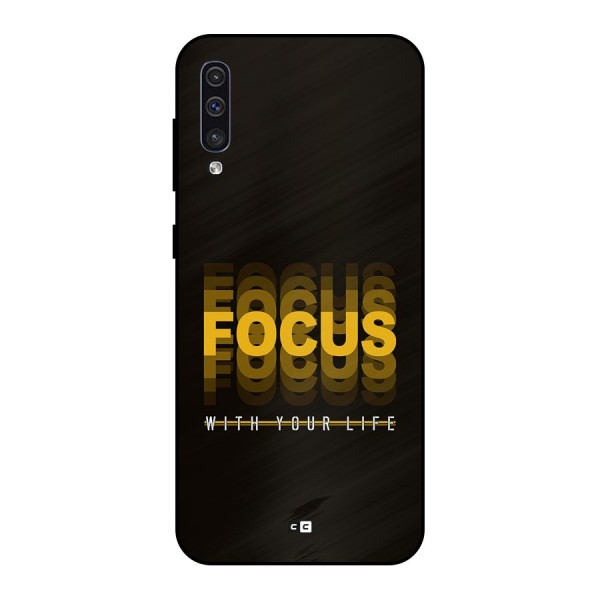 Focus Life Metal Back Case for Galaxy A30s