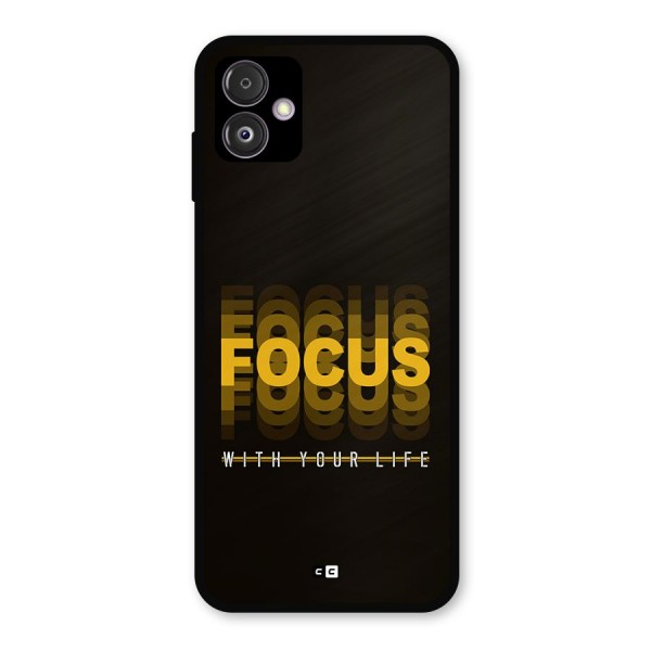 Focus Life Metal Back Case for Galaxy F14