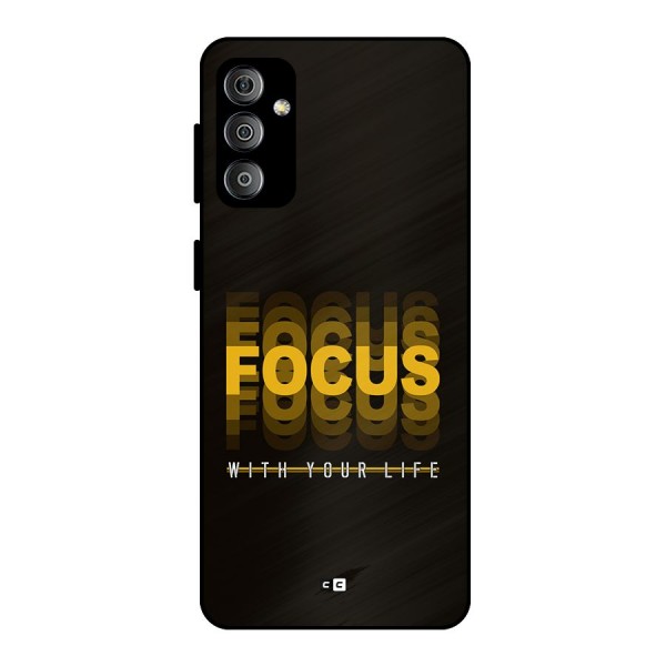 Focus Life Metal Back Case for Galaxy F23