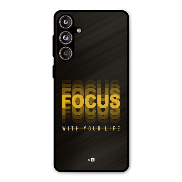 Focus Life Metal Back Case for Galaxy F55