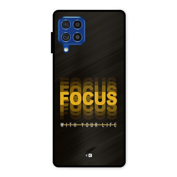 Focus Life Metal Back Case for Galaxy F62