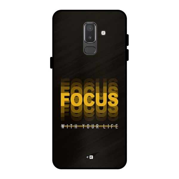 Focus Life Metal Back Case for Galaxy On8 (2018)