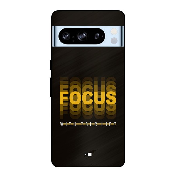 Focus Life Metal Back Case for Google Pixel 8 Pro