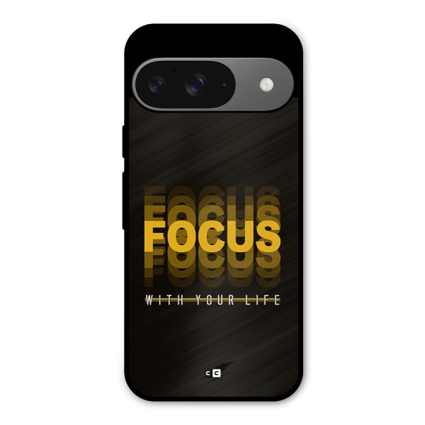 Focus Life Metal Back Case for Google Pixel 9