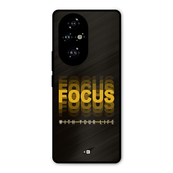 Focus Life Metal Back Case for Honor 200 Pro