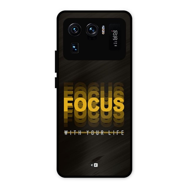 Focus Life Metal Back Case for Mi 11 Ultra