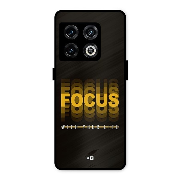 Focus Life Metal Back Case for OnePlus 10 Pro 5G