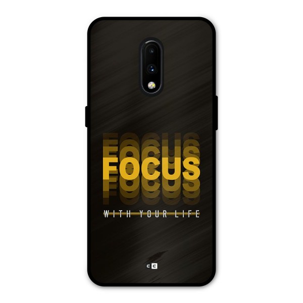 Focus Life Metal Back Case for OnePlus 7