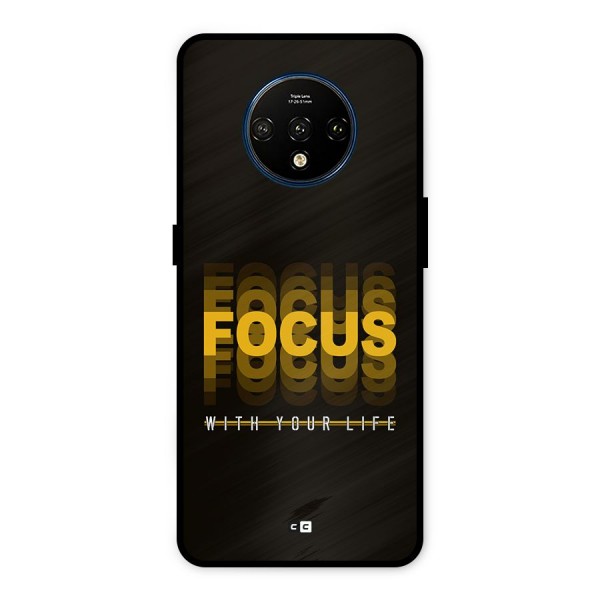 Focus Life Metal Back Case for OnePlus 7T