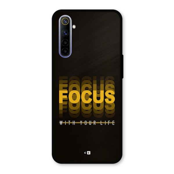 Focus Life Metal Back Case for Realme 6