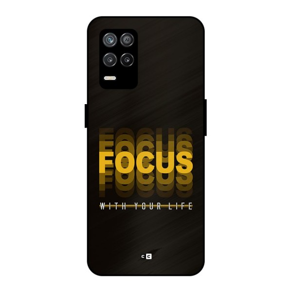 Focus Life Metal Back Case for Realme 8 5G