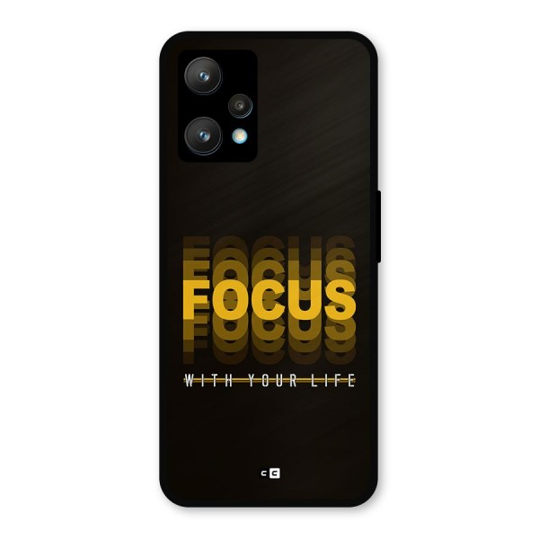 Focus Life Metal Back Case for Realme 9