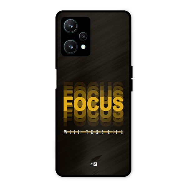 Focus Life Metal Back Case for Realme 9 Pro 5G