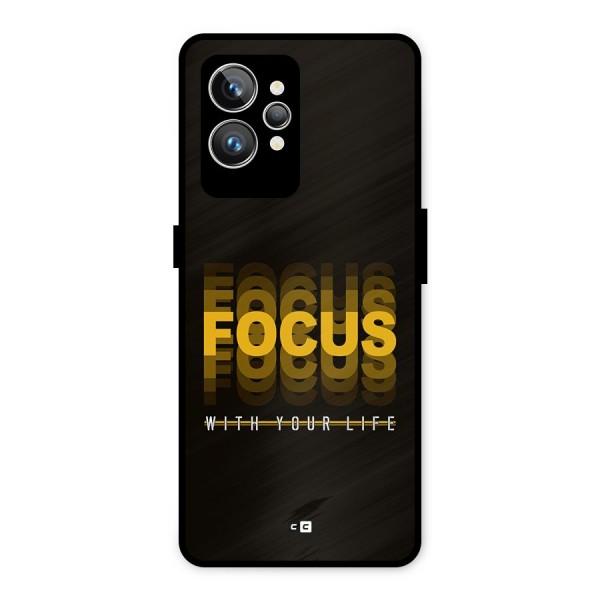 Focus Life Metal Back Case for Realme GT2 Pro