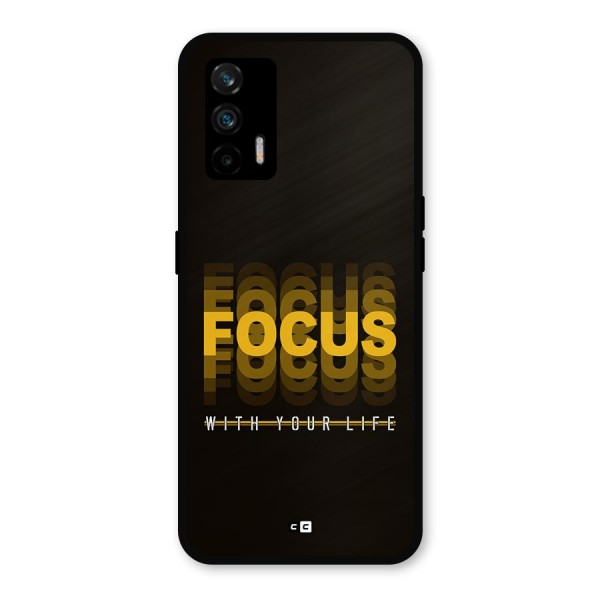 Focus Life Metal Back Case for Realme GT 5G