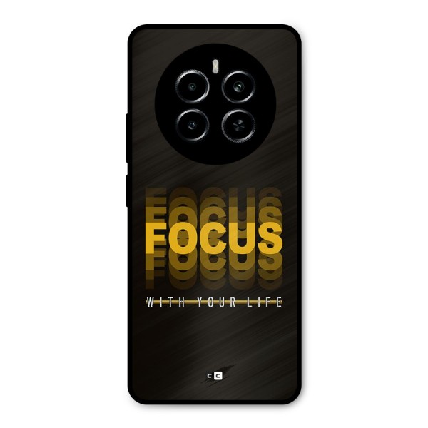 Focus Life Metal Back Case for Realme P1