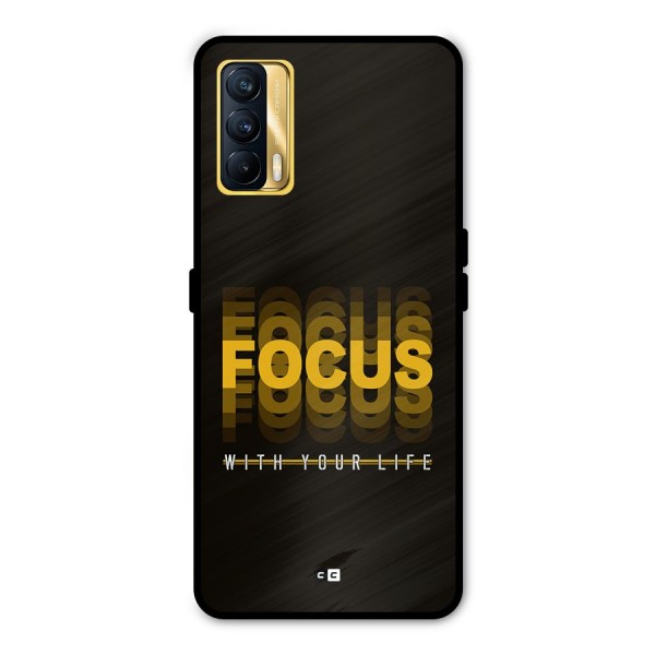 Focus Life Metal Back Case for Realme X7