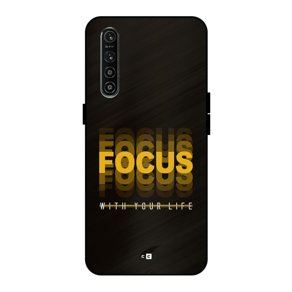 Focus Life Metal Back Case for Realme XT