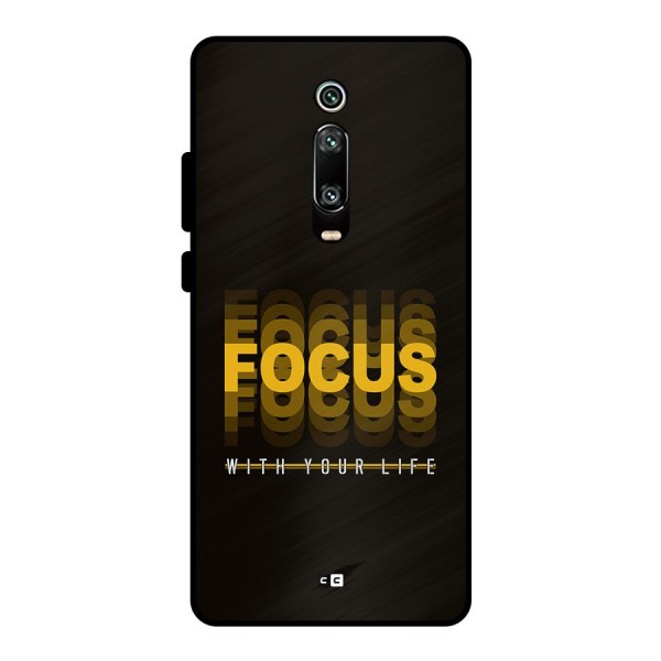 Focus Life Metal Back Case for Redmi K20