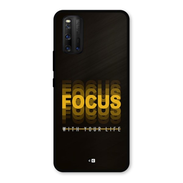 Focus Life Metal Back Case for iQOO 3