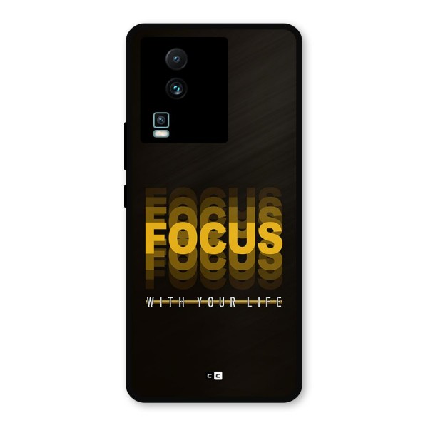 Focus Life Metal Back Case for iQOO Neo 7 Pro