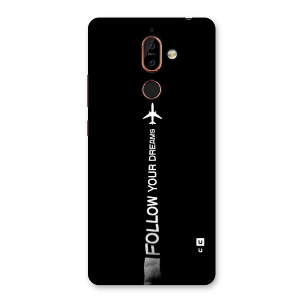 Follow Your Dream Back Case for Nokia 7 Plus