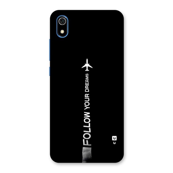 Follow Your Dream Back Case for Redmi 7A