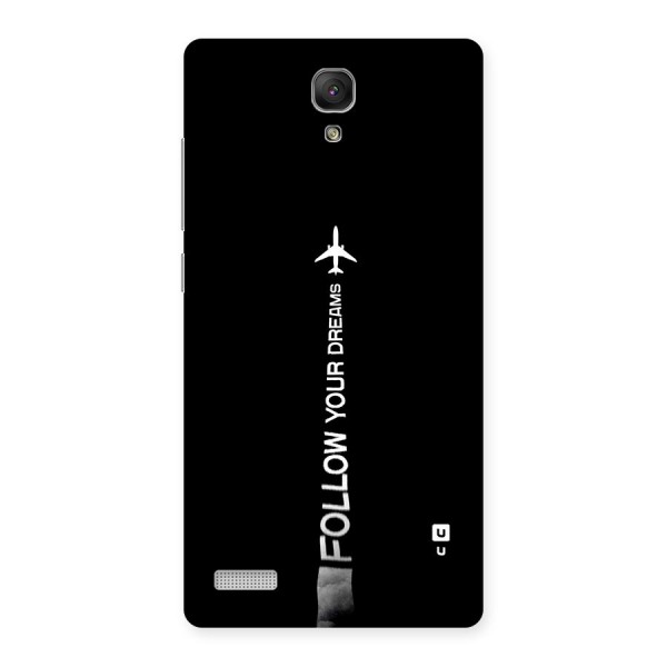 Follow Your Dream Back Case for Redmi Note