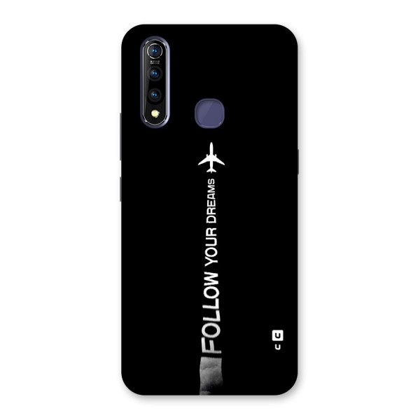 Follow Your Dream Back Case for Vivo Z1 Pro