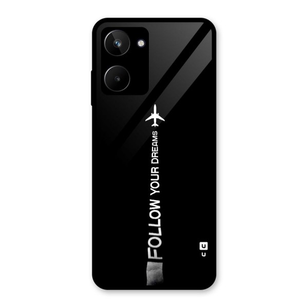 Follow Your Dream Glass Back Case for Realme 10