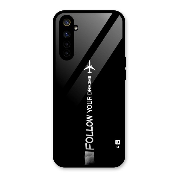 Follow Your Dream Glass Back Case for Realme 6