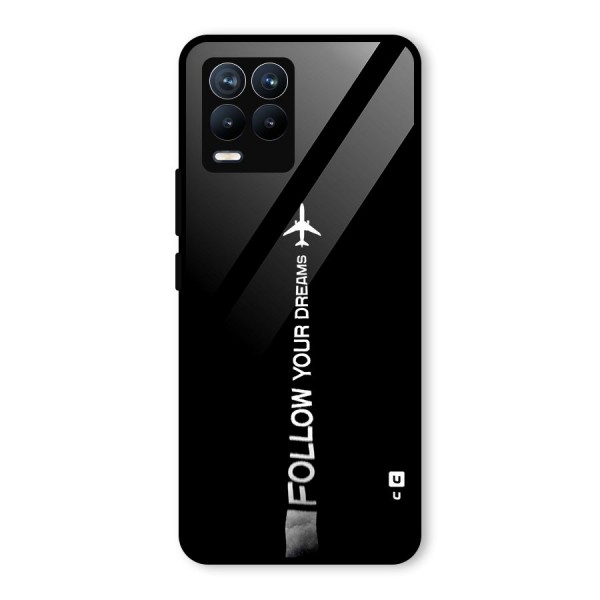 Follow Your Dream Glass Back Case for Realme 8