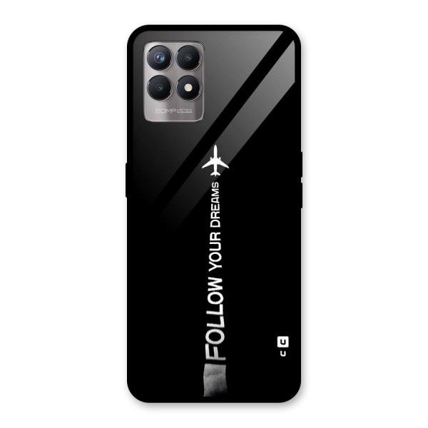 Follow Your Dream Glass Back Case for Realme 8i