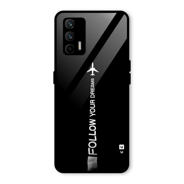 Follow Your Dream Glass Back Case for Realme GT 5G