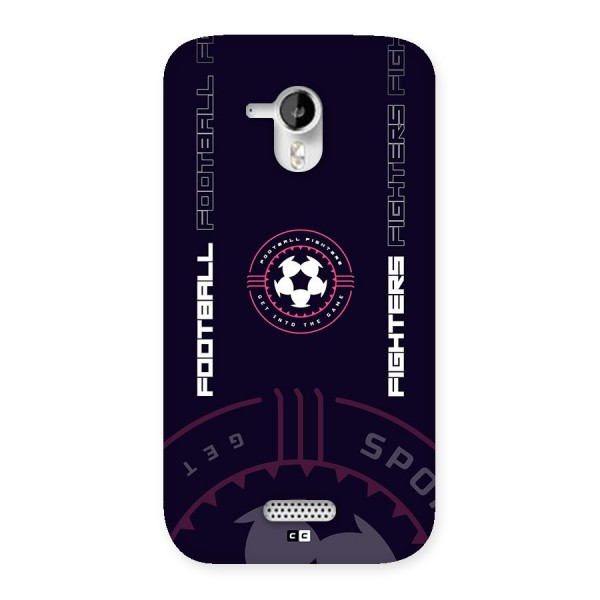 Football Fighters Back Case for Canvas HD A116