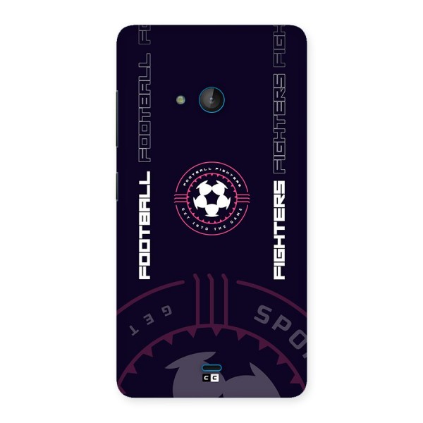 Football Fighters Back Case for Lumia 540