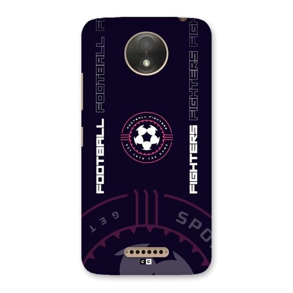 Football Fighters Back Case for Moto C Plus