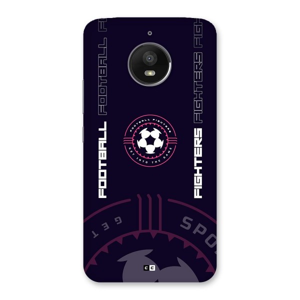 Football Fighters Back Case for Moto E4 Plus