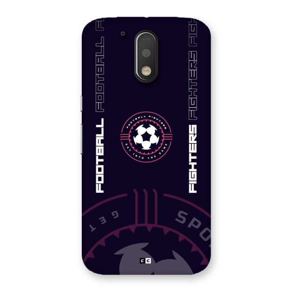 Football Fighters Back Case for Moto G4