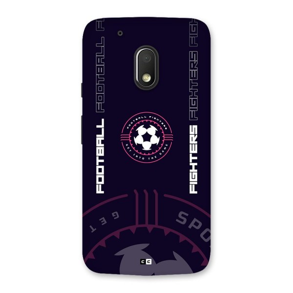 Football Fighters Back Case for Moto G4 Play