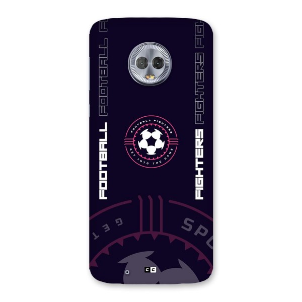 Football Fighters Back Case for Moto G6