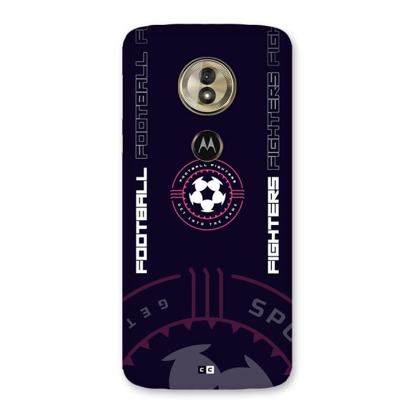 Football Fighters Back Case for Moto G6 Play