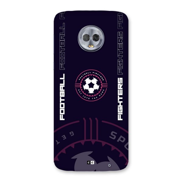 Football Fighters Back Case for Moto G6 Plus