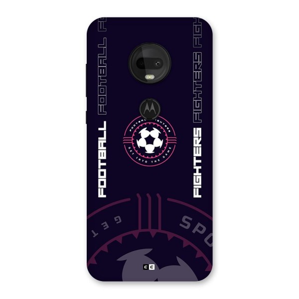 Football Fighters Back Case for Moto G7