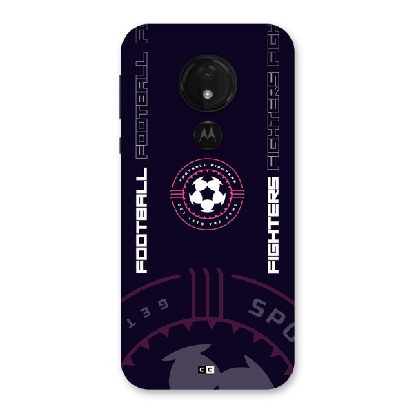 Football Fighters Back Case for Moto G7 Power