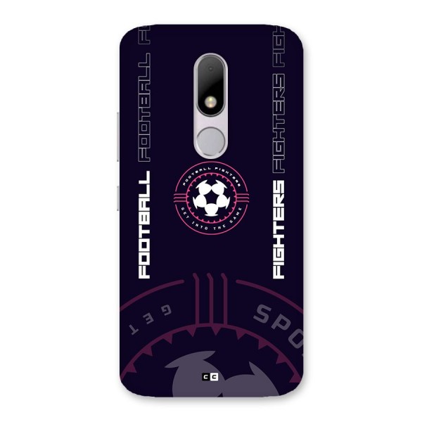 Football Fighters Back Case for Moto M