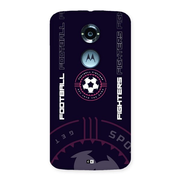 Football Fighters Back Case for Moto X2